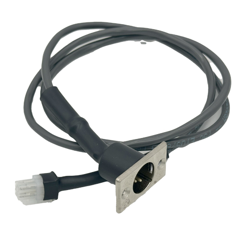Cable Microphone Cord w/ 4-pos XLR Male CTR, (Dynamic Mic Compatible - MIC-105AEV2), 3 Ft