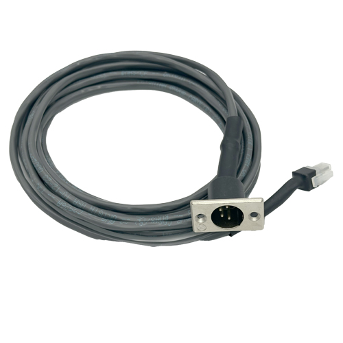 Cable Microphone Cord w/ 4-pos XLR Male CTR, (Dynamic Mic Compatible - MIC-105AEV2), 20 Ft