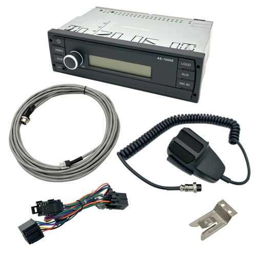 Blue Bird   2001 - Nov 2019 PA Bus kit, Din, 9-pos BB Connector