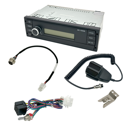 IC Bus   2004 - Aug 2023 PA Bus kit, Din,Mic,Cable, Int/Ext SW, 9-pos IC Connector