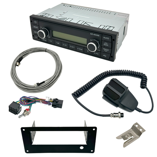 Blue Bird   2001 - Nov 2019 Radio/PA Bus kit, Din, 9-pos BB Connector