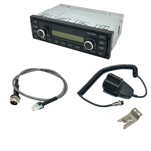 IC Bus   Sept 2023 - 2024 Radio/PA Bus kit, Din,Mic,Cable, ISO Direct Connect