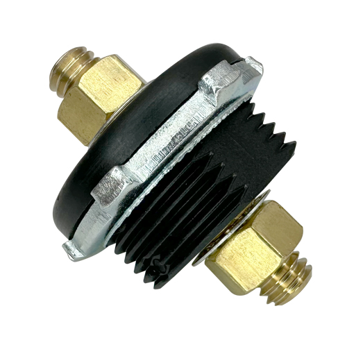 Power Feed Through, Black, 250 amps