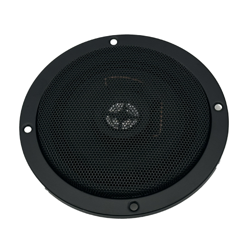 5" Round Two-Way speaker with Integrated Black Grill
